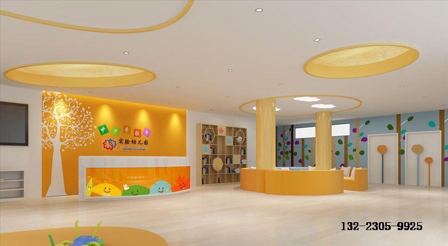 郑州幼儿园公司贝尔国际幼儿园装修设计效果图