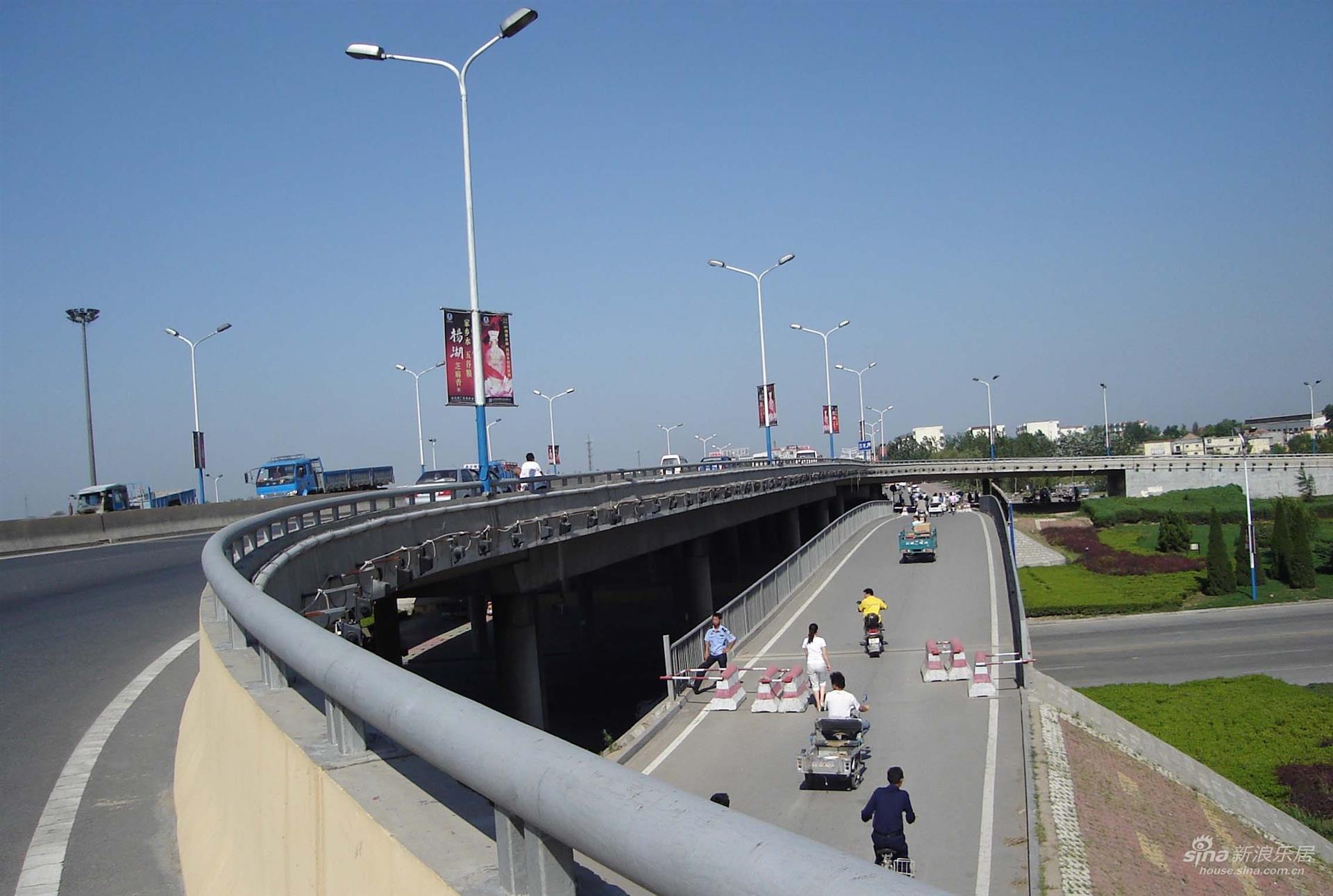 内蒙古跨线桥施工