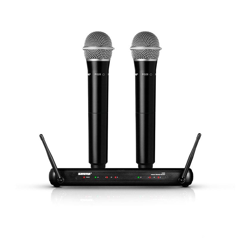shure/舒尔 svx288/pg28一拖二无线手持话筒 会议mic 舞台演出