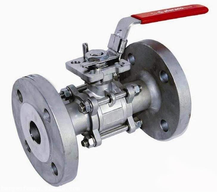 q41f三片式法兰球阀-上海邯高阀门大促销